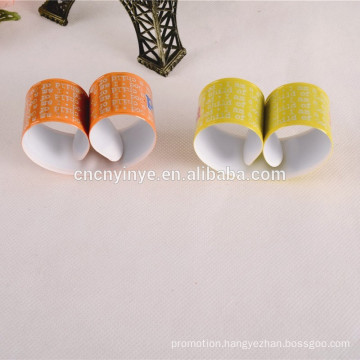 Popular Multi-Functions PVC Printed Slap Bracelet